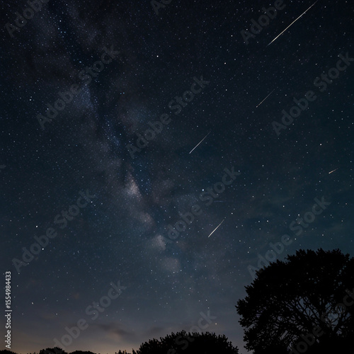 starry night sky