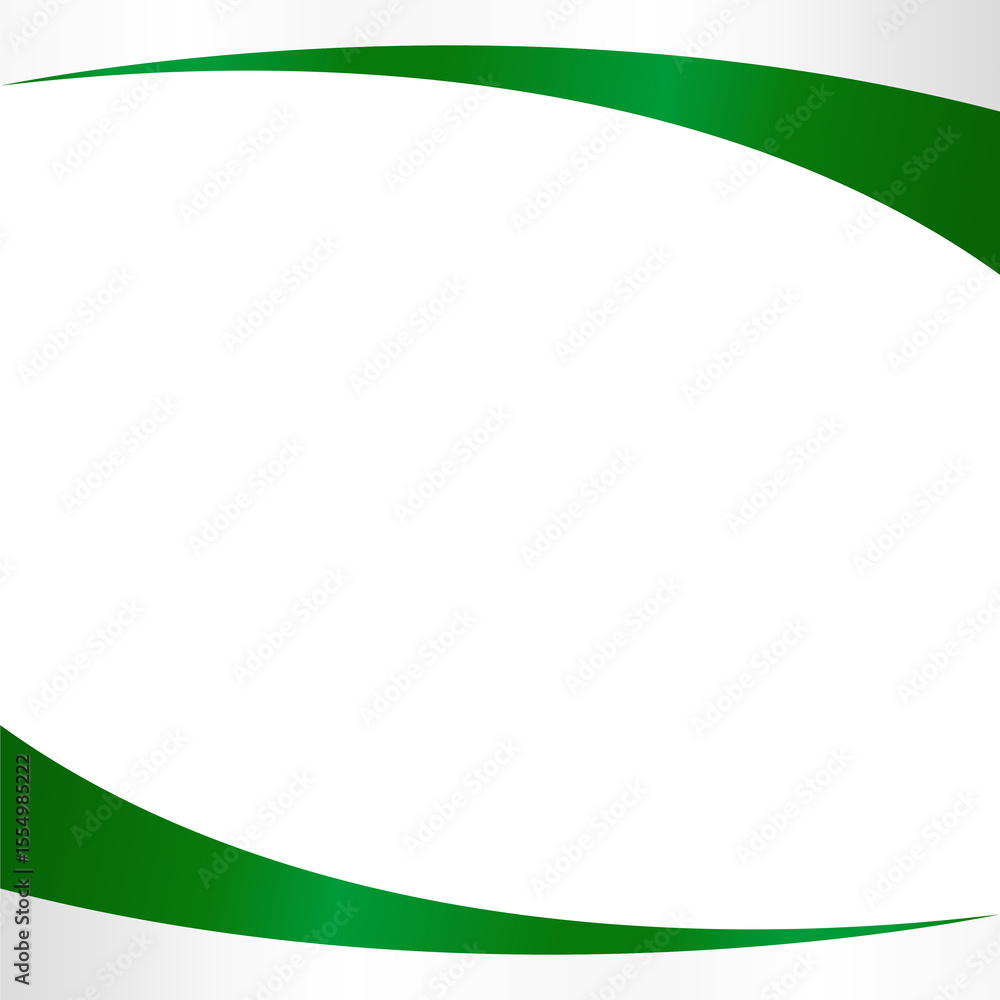 Obraz premium Pakistan Flag Frame Ribbon Corner Border Illustration
