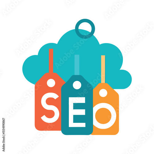 SEO Tag Cloud Layout with Placeholder Space