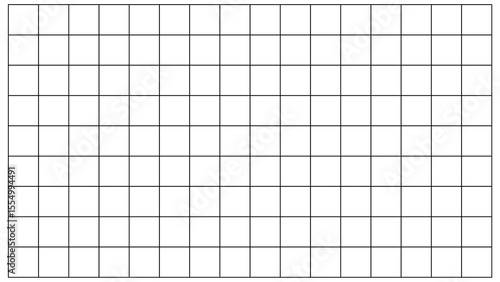 Black Grid Pattern, transparent PNG Background for Design and Overlay Use