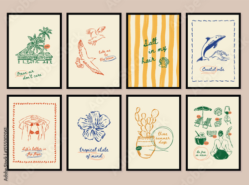 La Dolce Vita posters collection. 