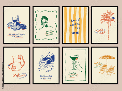 La Dolce Vita posters collection. 