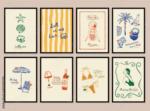 La Dolce Vita posters collection. 