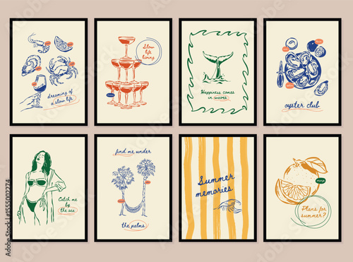 La Dolce Vita posters collection. 