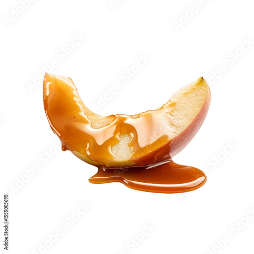 Caramel Drizzled Apple Slice - Sweet Treat Photography