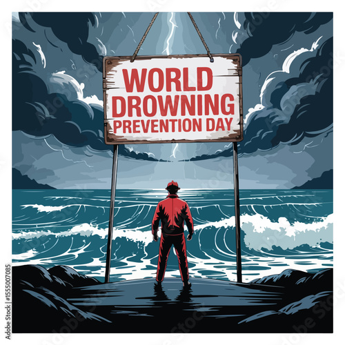 World Drowning Prevention Day Observation Poster