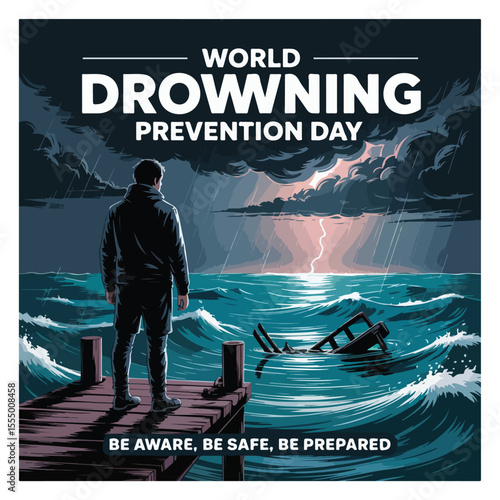 World Drowning Prevention Day Observation Poster