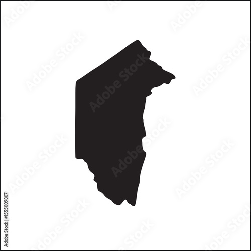 Australian Capital Territory Map Vector Icon