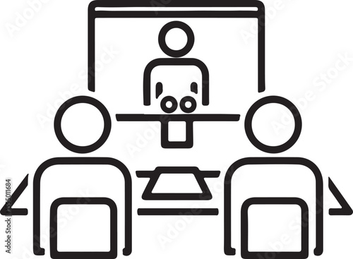 Online Meeting Virtual Collaboration and Remote Teamwork