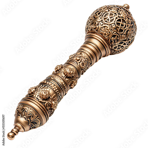 Exquisite Ornate Metalwork: A Decorative Masterpiece of Cultural Significance and Artistic Craftsmanship