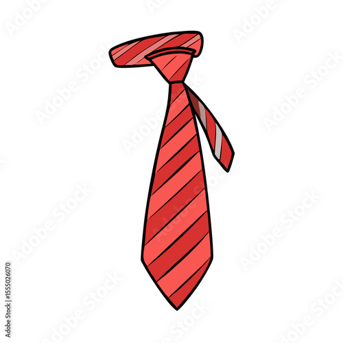 tie isolated on white background