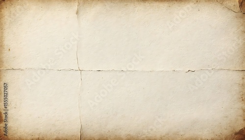 Heavily Crumpled Aged Paper Texture Background