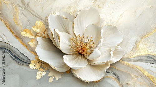 A Detailed, Elegant Floral Design