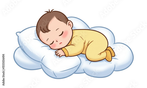 sleeping baby boy