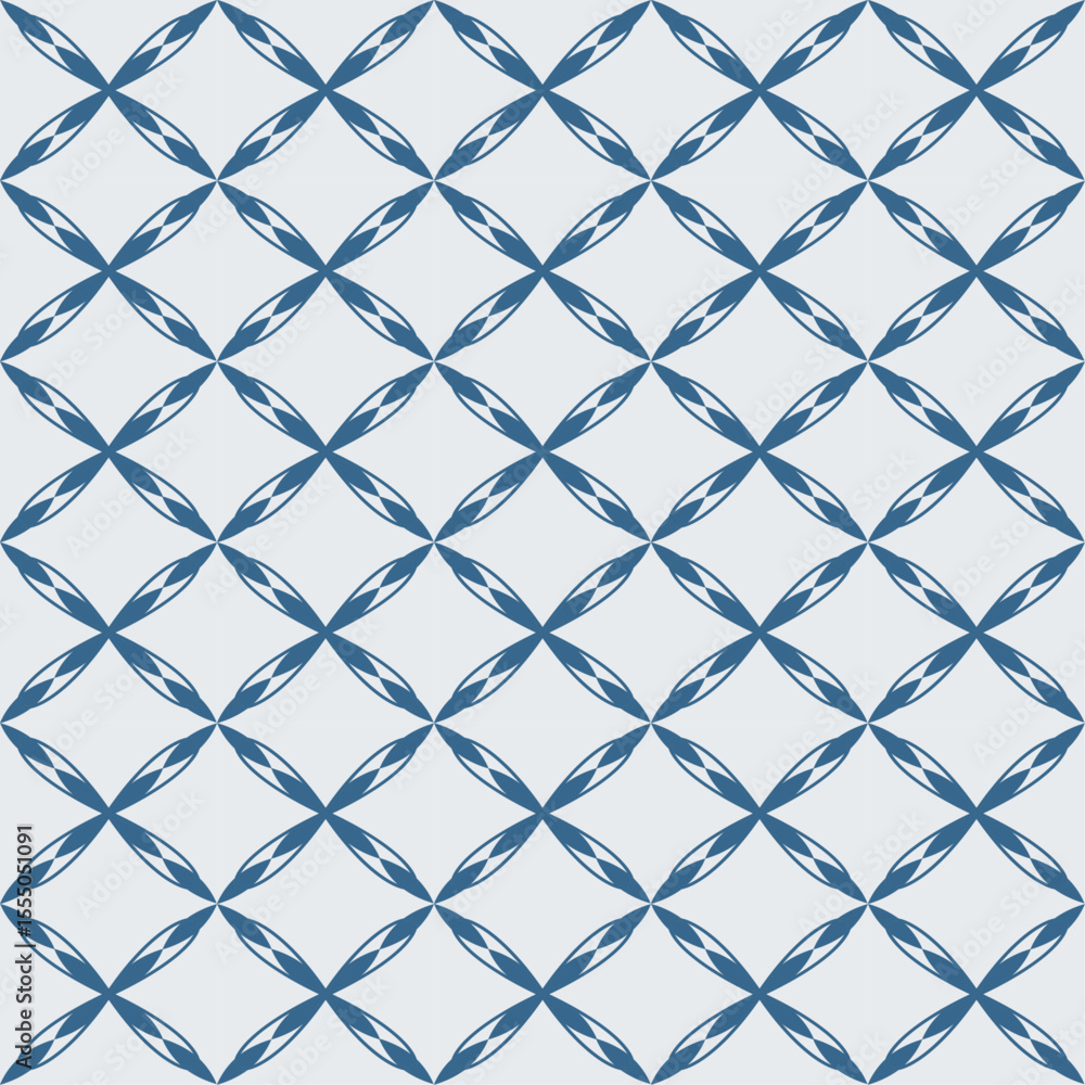 Naklejka premium seamless blue pattern