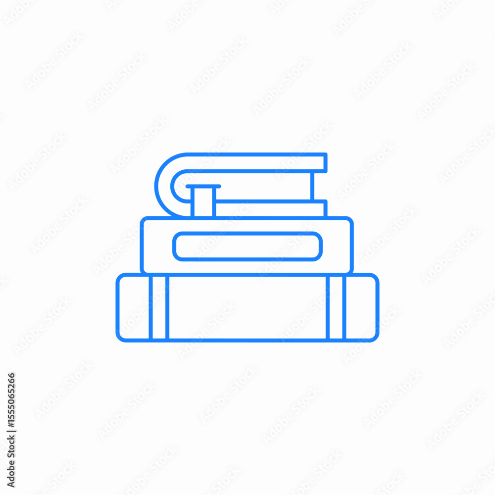 study books icon sign vector study books icon sign vector