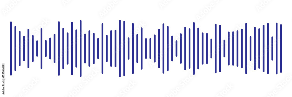 Record player lines social audio of voice volume equalizer with stereo noise sound wave message. Blue sound wave audio icon vector. Blue Audio sound symbol. Audio waves icon. Voice message symbol. Record player lines social audio of voice volume equalizer with stereo noise sound wave message. Blue sound wave audio icon vector. Blue Audio sound symbol. Audio waves icon. Voice message symbol.