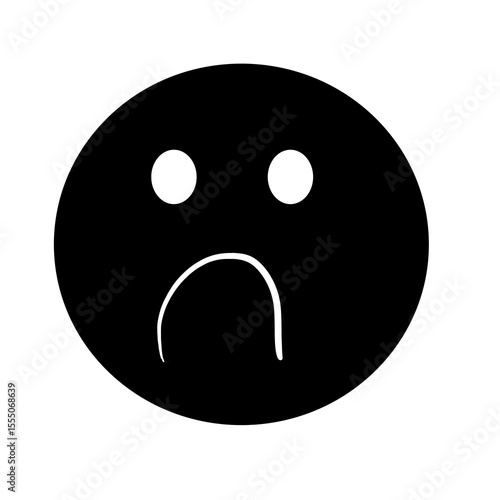 sad emoji clip-art, ready for use in journal