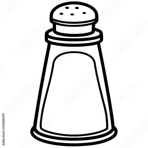 Minimal Salt Shaker Line Icon
