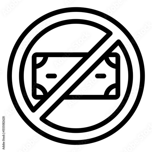 no money icon