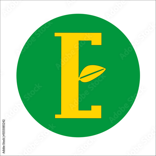 ALFABETO NÚMEROS HOJAS VERDE ECO ECOLÓGICO RENACER NATURALEZA LETRAS TIPO TIPOGRAFÍA LOGO LOGOS