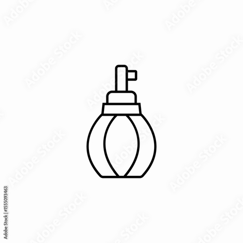 perfume bottle icon sign vector