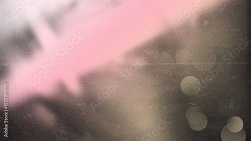 Light leak and bokeh entwine on a grunge canvas, creating a vintage tapestry with film grain and dust