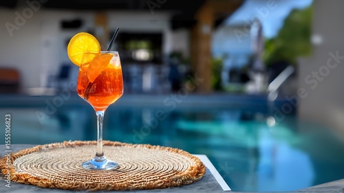 cocktail on the table