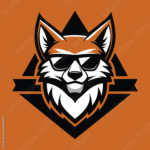 
Cool Fox with Sunglasses Logo