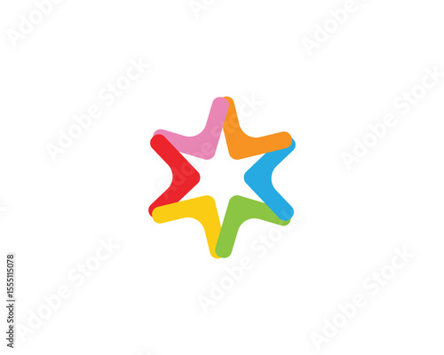 Star Logo Template vector icon