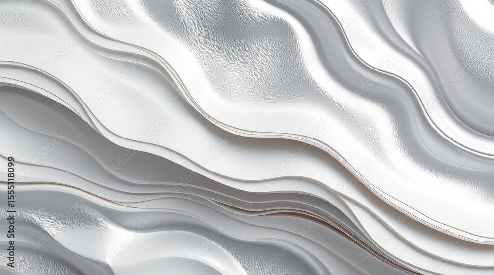 Obraz premium Abstract Wavy Layered Texture