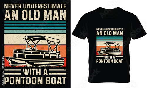 Never underestimate an old man with a pontoon boat
