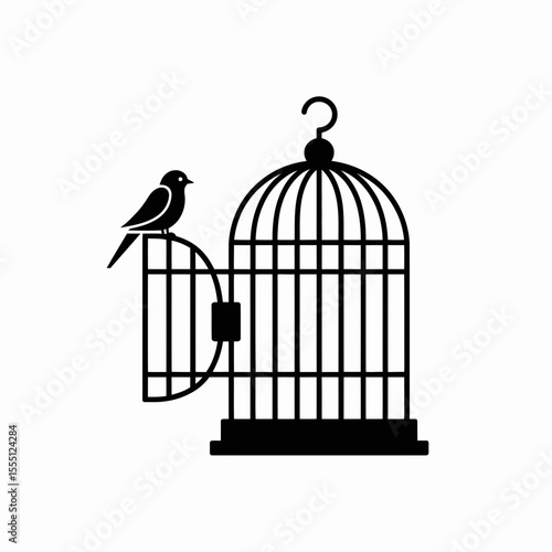 bird in cage