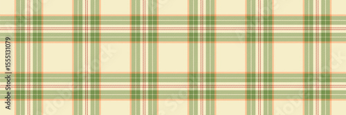 Elegant cream, green, and peach plaid pattern.  Perfect for textile design, wallpaper, or website backgrounds.  Subtle yet sophisticated, this image evokes feelings of warmth and tranquility.