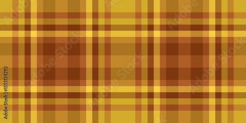 Warm autumnal plaid pattern.  Perfect for fallthemed designs, textiles, and website backgrounds.  The rich gold and brown hues evoke feelings of comfort and warmth.