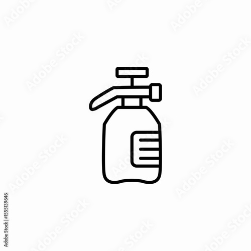 garden sprayer icon sign vector