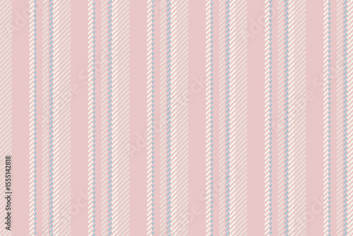 Viber vector textile texture, plain pattern stripe vertical. Sastel lines fabric background seamless in light and white colors.