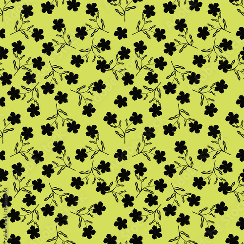 vintage floral seamless pattern. Rich with nostalgia and classic elegance, this pattern evokes the charm of a bygone era for print and textile