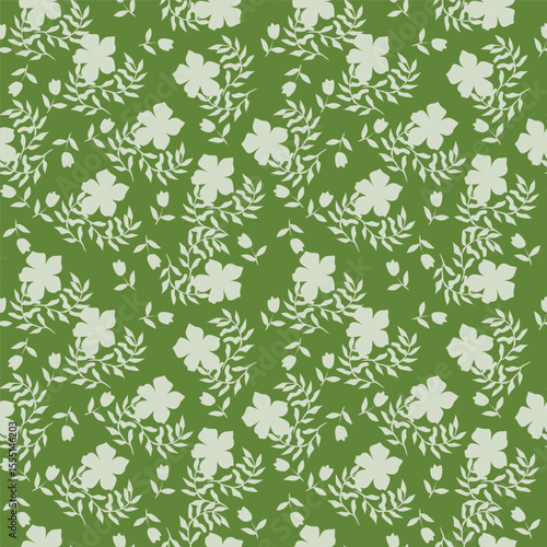 vintage floral seamless pattern. Rich with nostalgia and classic elegance, this pattern evokes the charm of a bygone era for print and textile