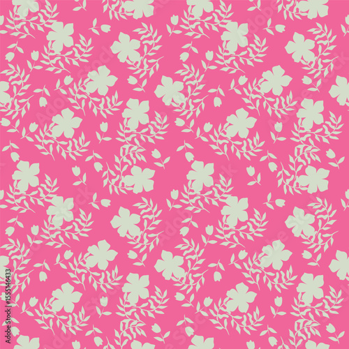 vintage floral seamless pattern. Rich with nostalgia and classic elegance, this pattern evokes the charm of a bygone era for print and textile