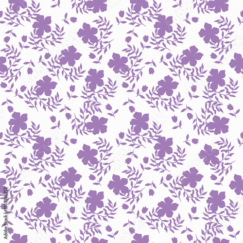 vintage floral seamless pattern. Rich with nostalgia and classic elegance, this pattern evokes the charm of a bygone era for print and textile