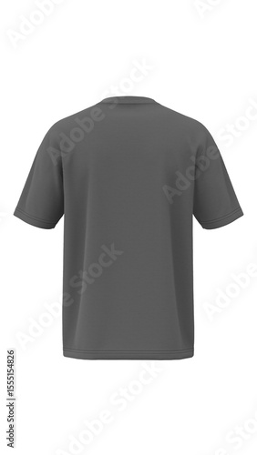 3D Mockup of Plain T-Shirt in Four Colors