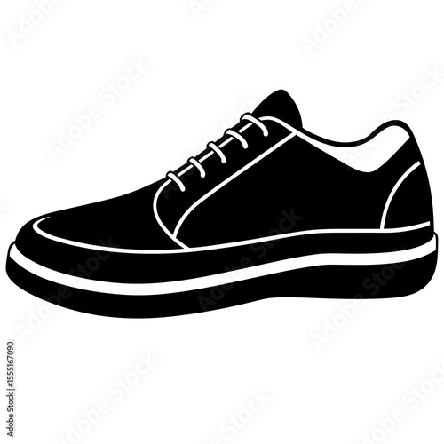 sport shoes vector illustration