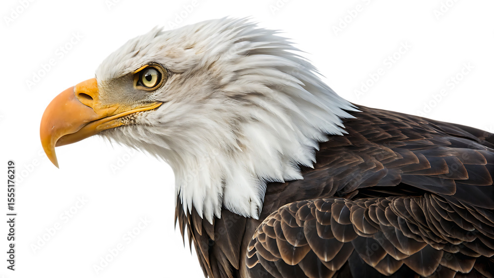 Attack eagle isolated on a white background PNG.AI GENERATED Attack eagle isolated on a white background PNG.AI GENERATED