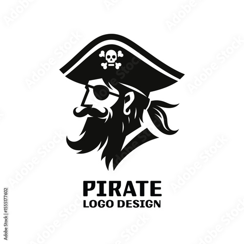 Pirate Vector Logo Design