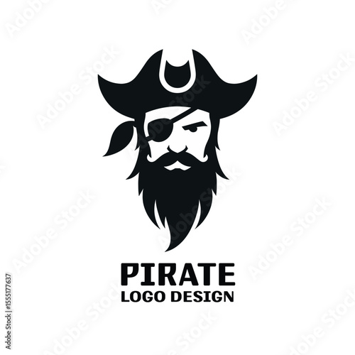 Pirate Vector Logo Design