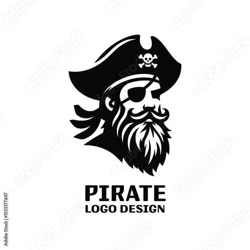 Pirate Vector Logo Design