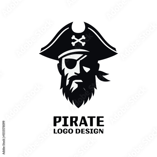 Pirate Vector Logo Design