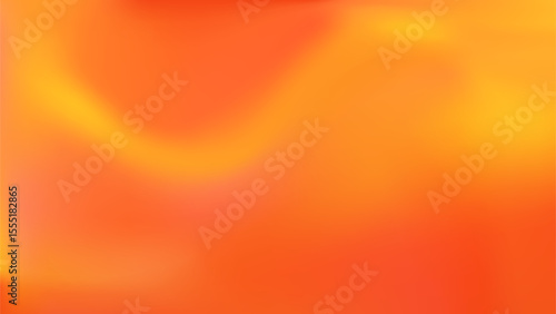 Yellow autumn color gradation gradient background. Abstract warm palette with orange blur effect. Vector design for fall sale with seasonal tone.