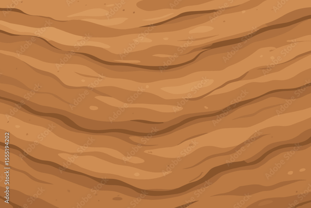 Seamless Natural Brown Sandstone Texture Pattern. Realistic Layered Rock Surface. Desert Geology Abstract Background. Vector Illustration for Construction, Game Design, Wall, Floor, Tile, Nature Seamless Natural Brown Sandstone Texture Pattern. Realistic Layered Rock Surface. Desert Geology Abstract Background. Vector Illustration for Construction, Game Design, Wall, Floor, Tile, Nature